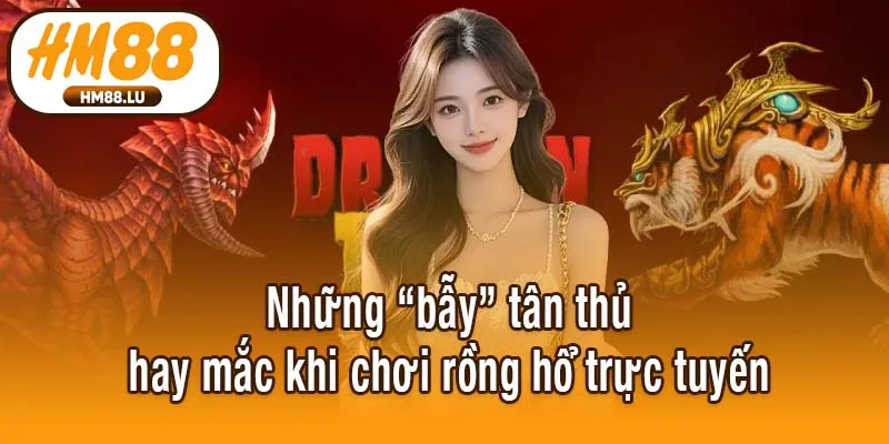 Những “bẫy” tân thủ hay mắc khi chơi rồng hổ trực tuyến
