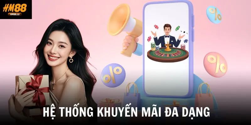 Nhiều khuyến mãi hấp dẫn